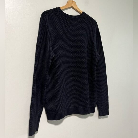 Gap Men’s Navy Chunky Knit Sweater - Size M - Picture 10 of 10